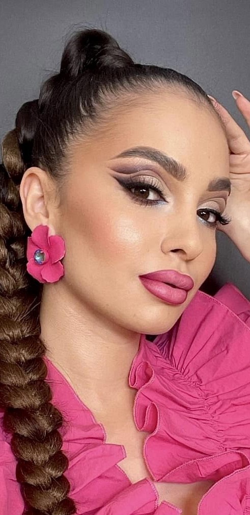 Cut crease smink